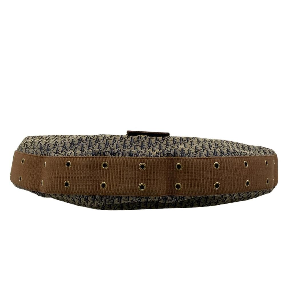 Christian Dior DIOR/ChristianDior Street Chic, Trotter Shoulder Bag Navy Cream - Picture 5 of 15